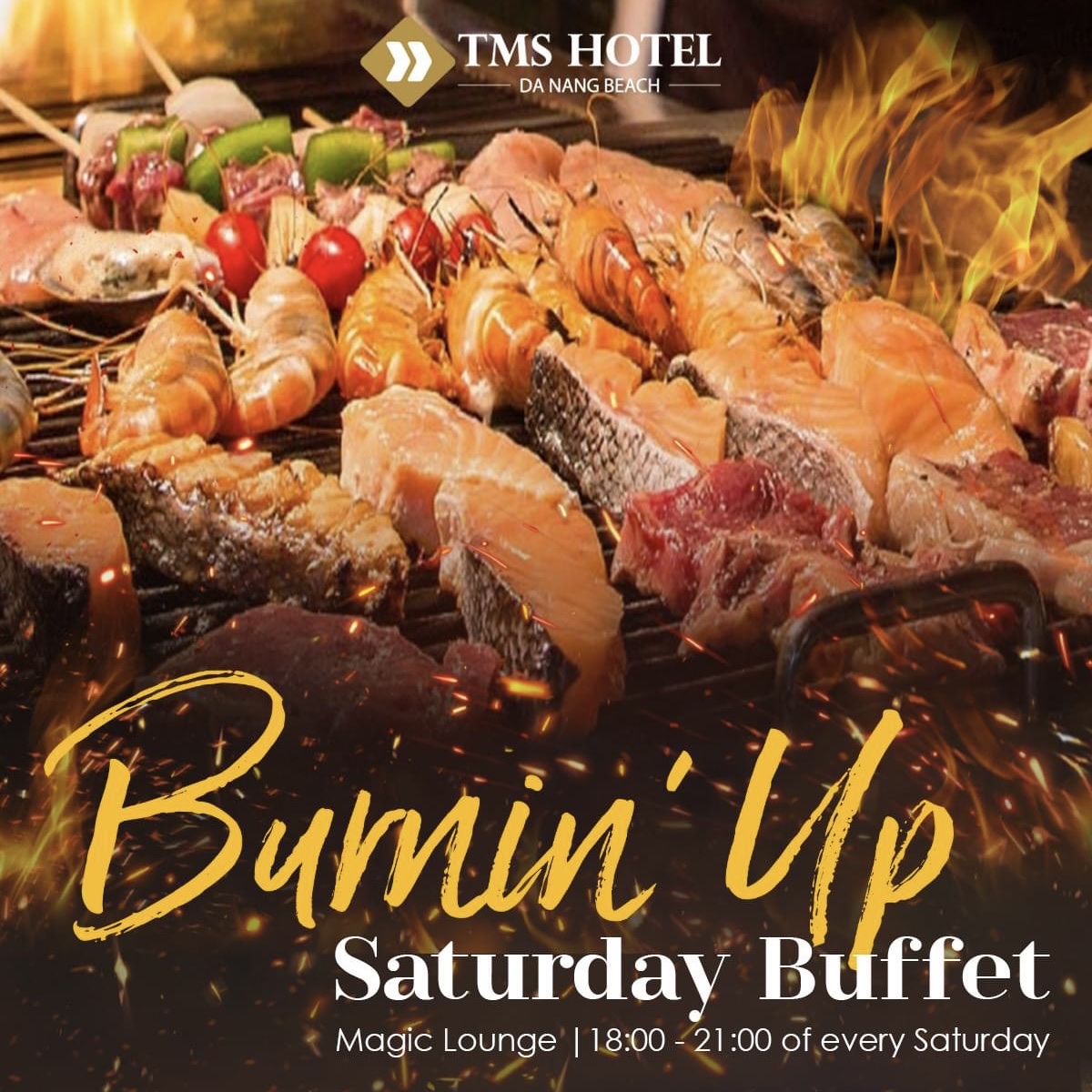 BURNIN’ UP Saturday Buffet