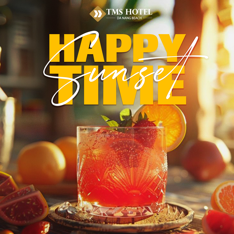 SUNSET HAPPY TIME – The Golden Time to Savor Delicious Drinks