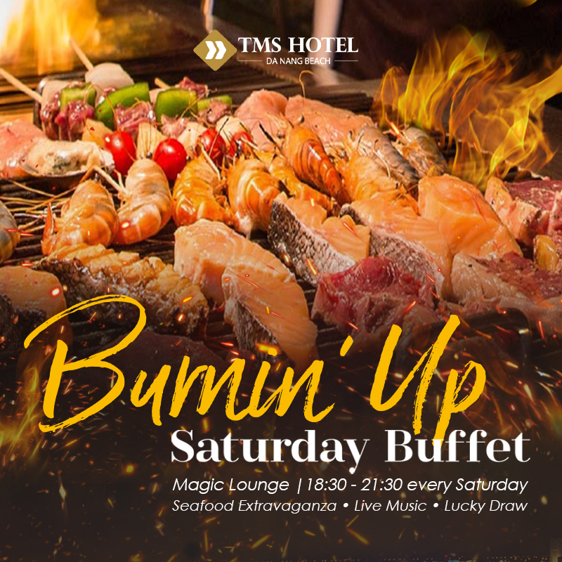 Burnin’ Up Saturday Seafood Buffet